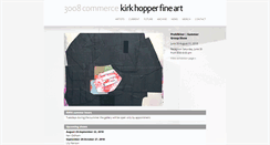 Desktop Screenshot of kirkhopperfineart.com